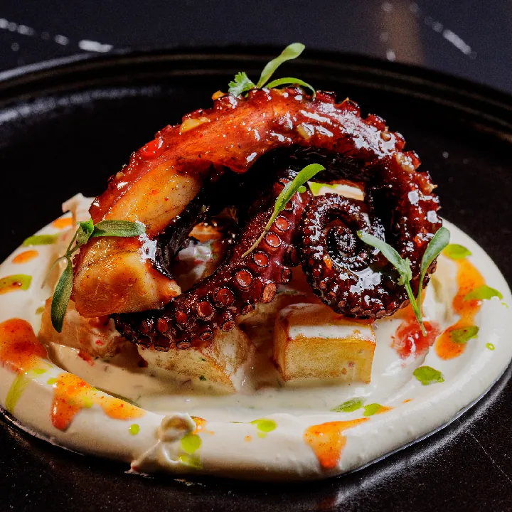 Pulpo a las brasas